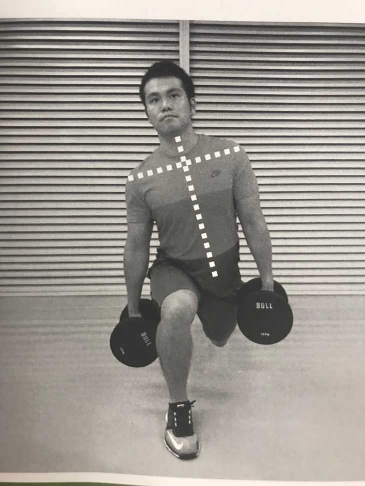 レッグランジの注意点