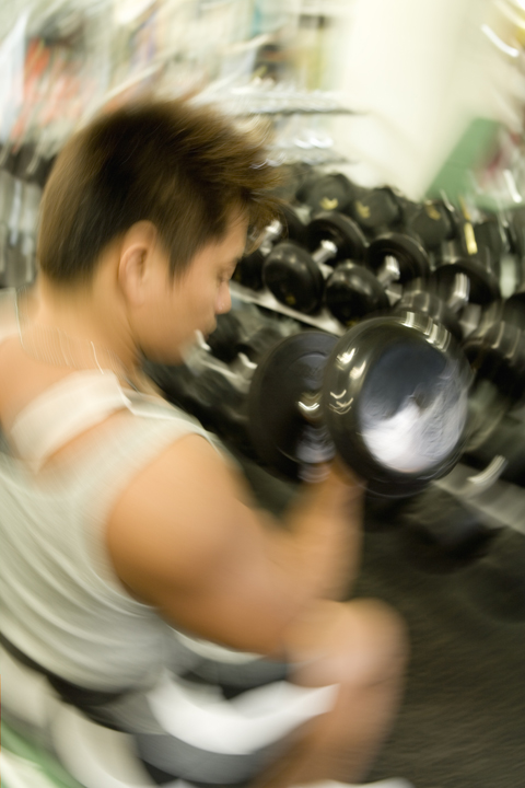 筋肉追い込みアームカール